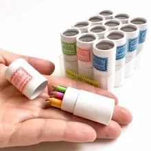 12 Mini Pencils in Paper Tube | 21602 | BC Mini