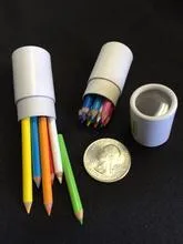 12 Mini Pencils in Paper Tube | 21602 | BC Mini