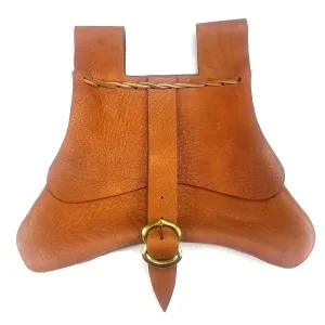 14th Century Leather Belt Pouch for Women and Men