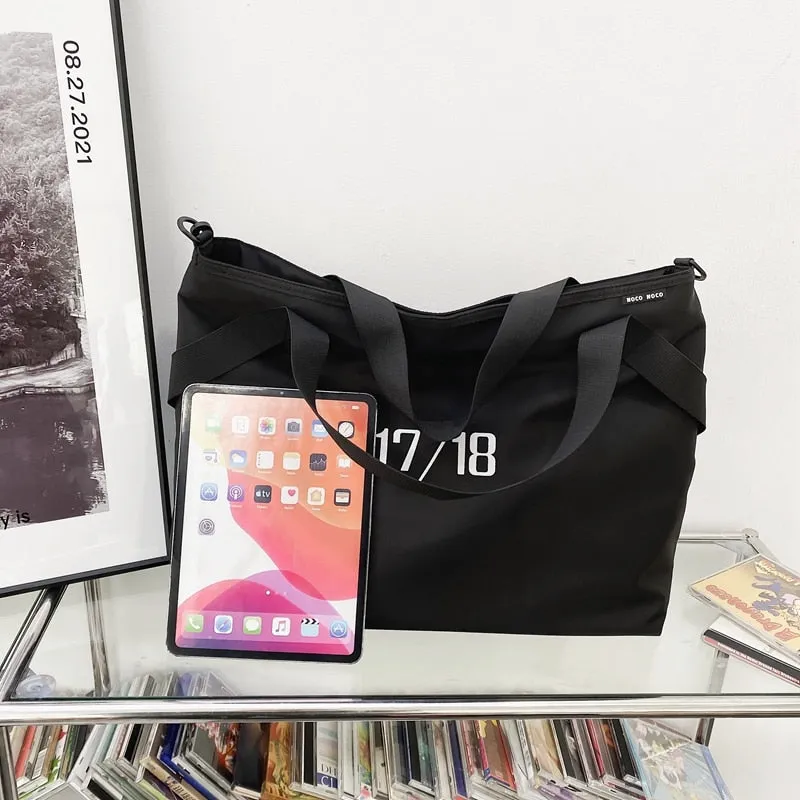 17/18 Large Military Nylon Tote - 2 Colors