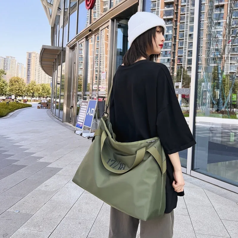 17/18 Large Military Nylon Tote - 2 Colors