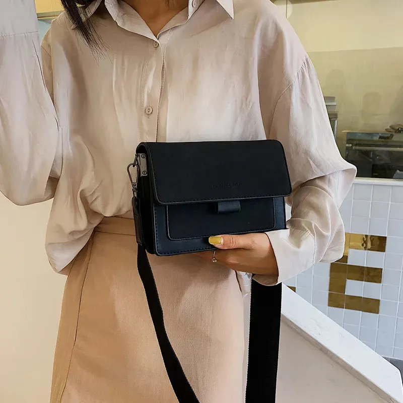 2025 Women's Small Crossbody Bag – Fashion Shoulder Handbag with Wide Strap, Trendy Sac A Main