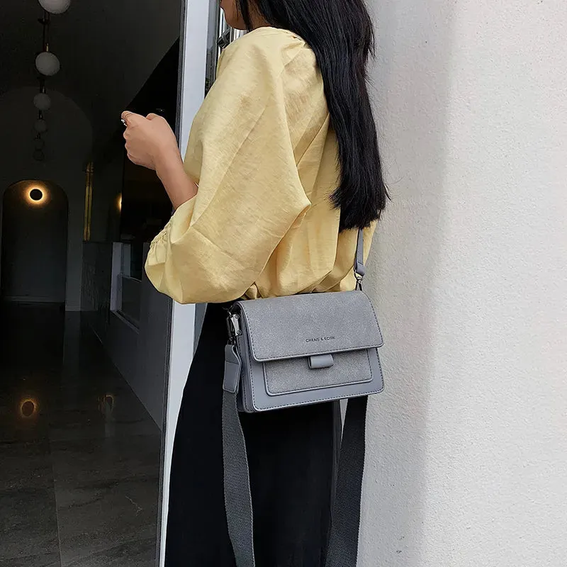 2025 Women's Small Crossbody Bag – Fashion Shoulder Handbag with Wide Strap, Trendy Sac A Main