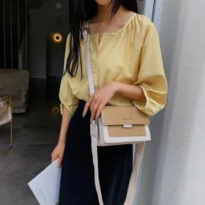 2025 Women's Small Crossbody Bag – Fashion Shoulder Handbag with Wide Strap, Trendy Sac A Main