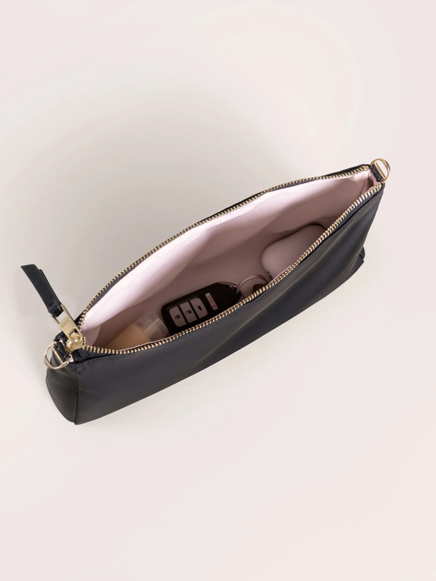 3-Piece Pouch Clutch Purse Set | Black