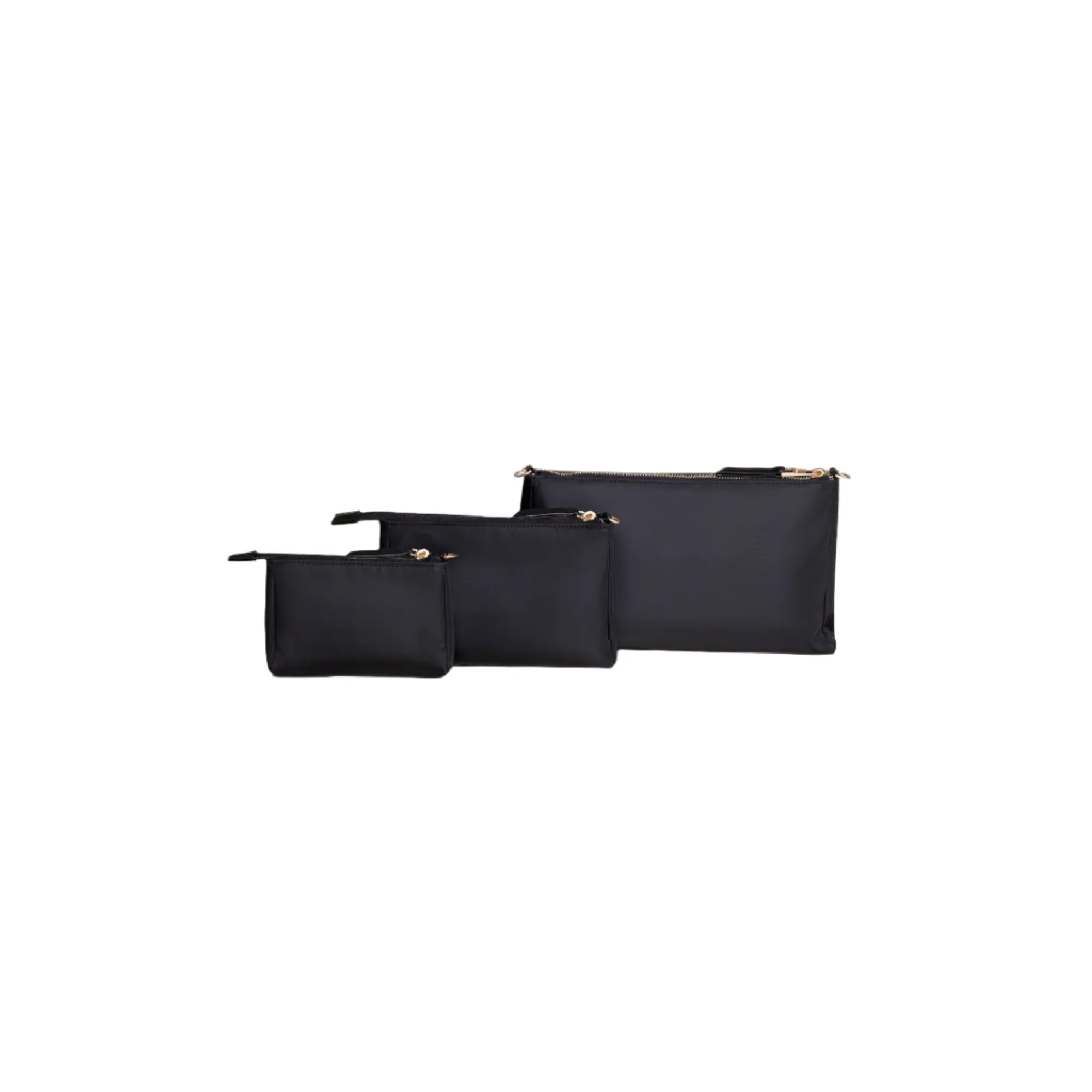 3-piece Pouch Set Black