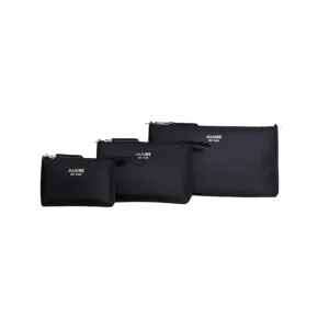 3-piece Pouch Set Black