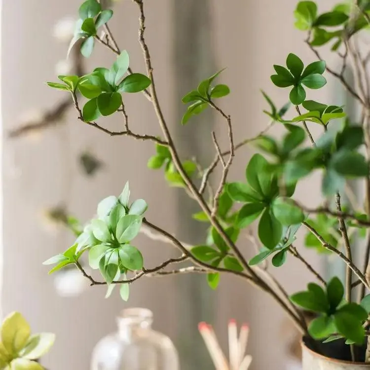 34-inch Japanese Zen Artificial Plant Stem