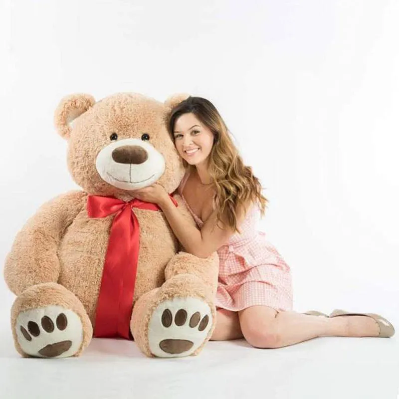 5 Feet Fluffy Teddy Bear - Starting from $ 125 - Teddy Bear - Boo Bear Factory