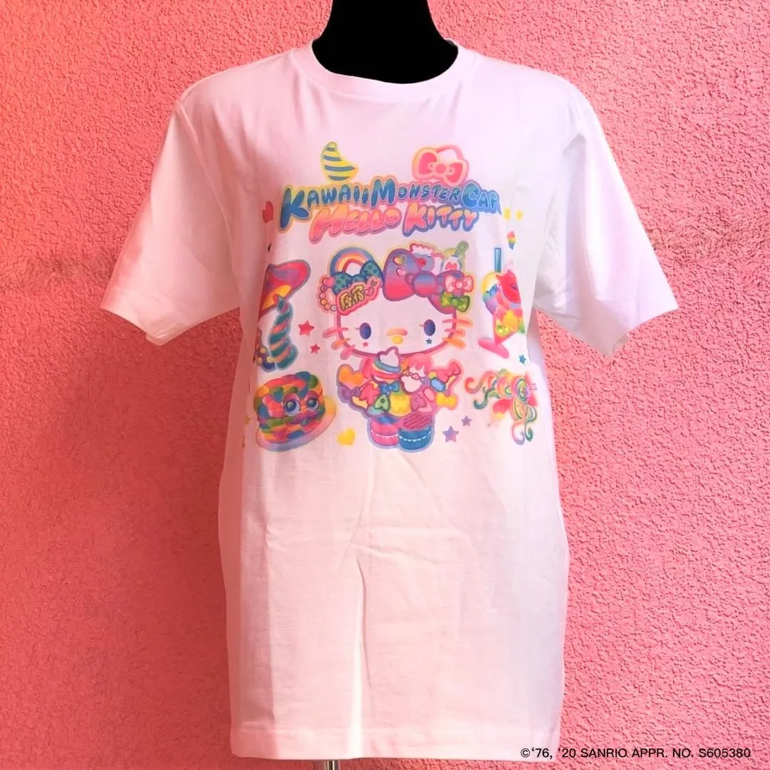 6% Dokidoki Kawaii Monster Cafe & Hello Kitty t-shirt