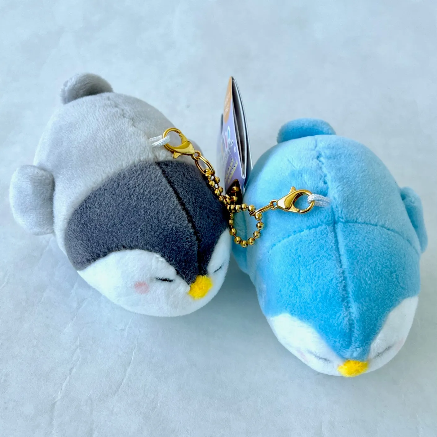 63317 CRUX SLEEPING PENGUIN BUDDIES PLUSH CHARMS-3 Pairs