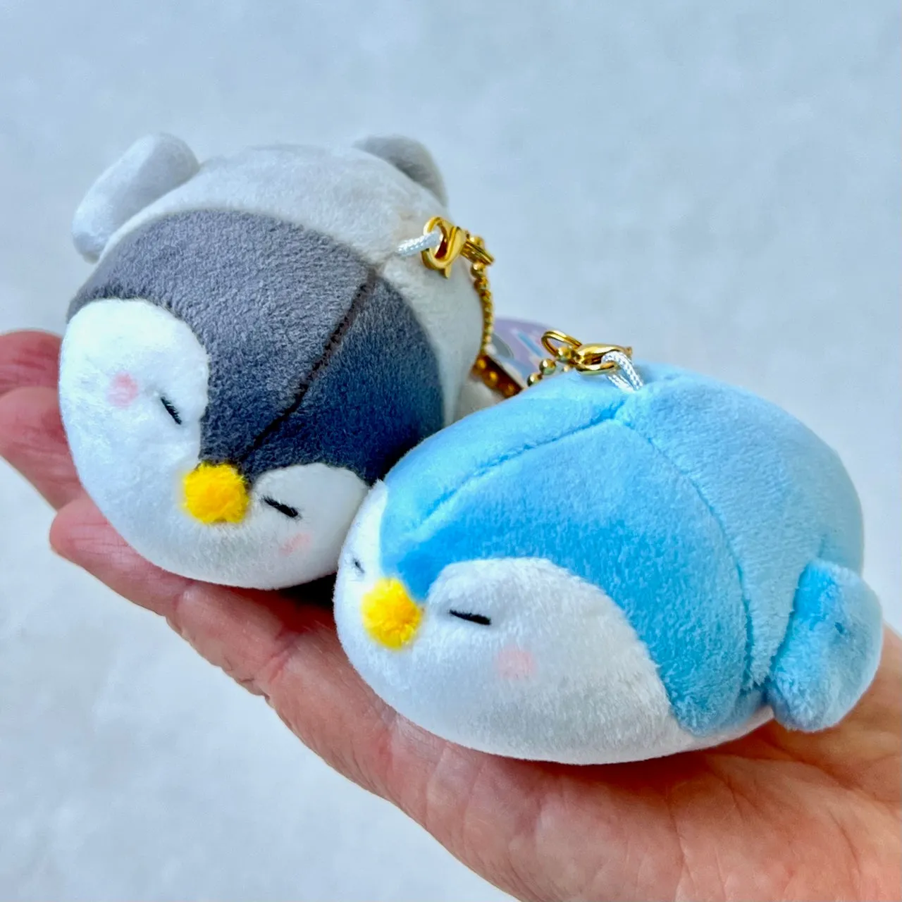 63317 CRUX SLEEPING PENGUIN BUDDIES PLUSH CHARMS-3 Pairs