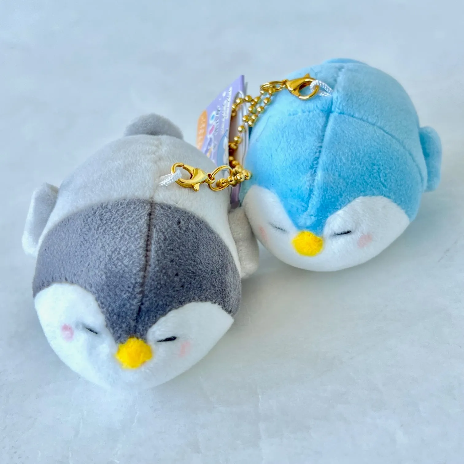 63317 CRUX SLEEPING PENGUIN BUDDIES PLUSH CHARMS-3 Pairs