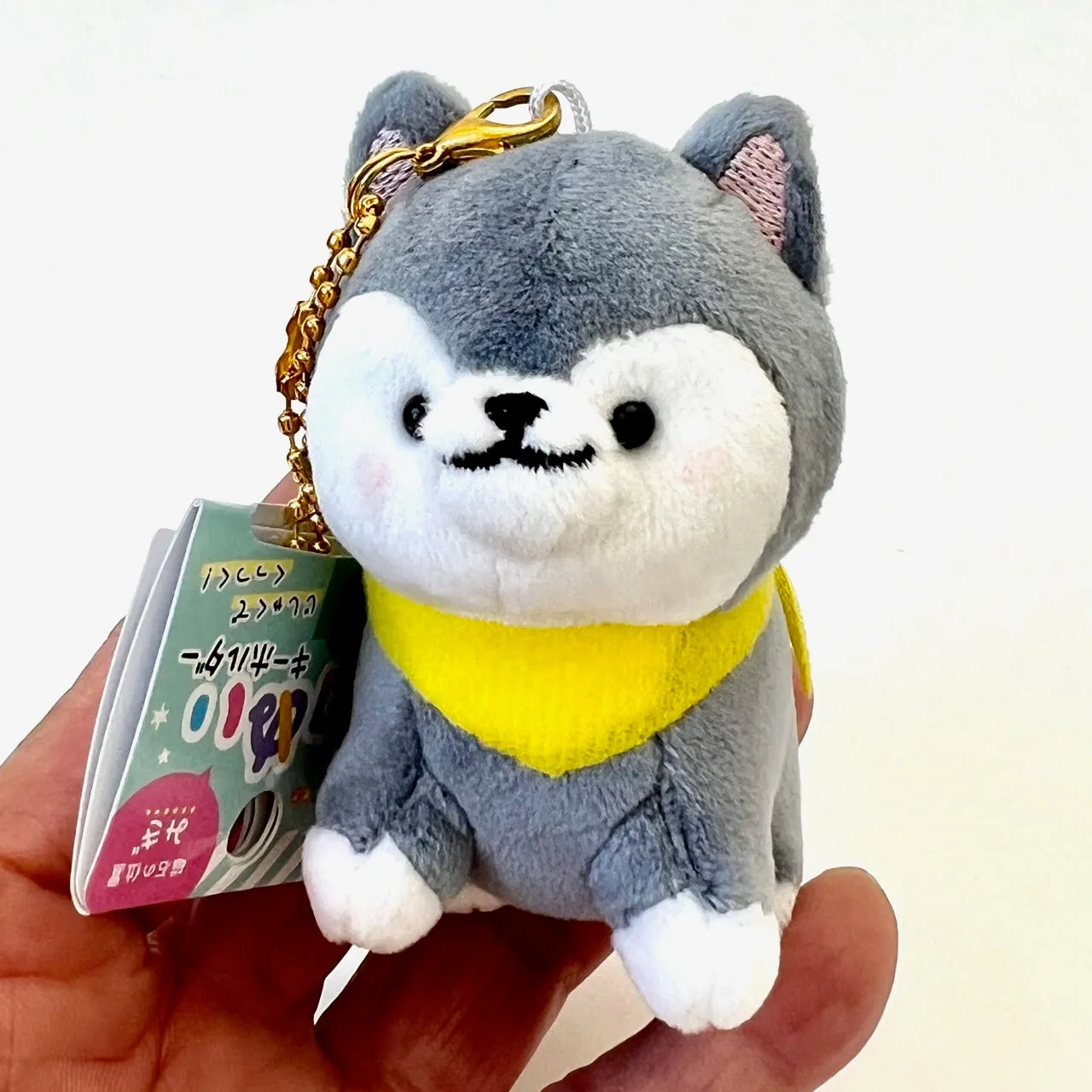 63335 CRUX BLACK DOG PLUSH CHARM-3