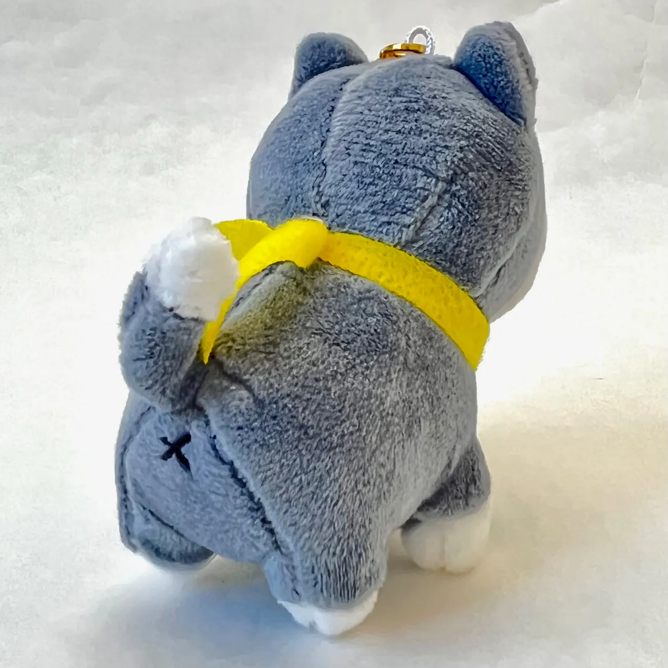63335 CRUX BLACK DOG PLUSH CHARM-3