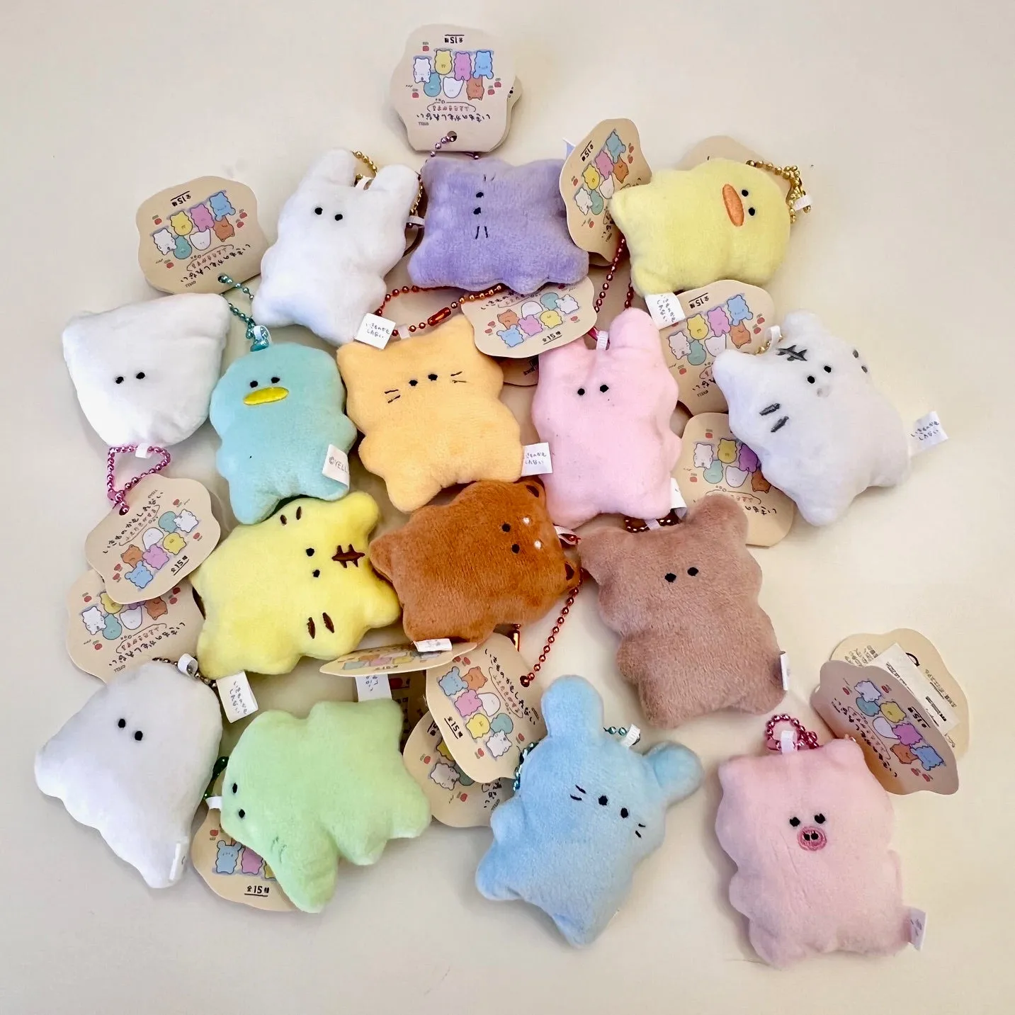 63498 ANIMAL PLUSH CHARMS-15