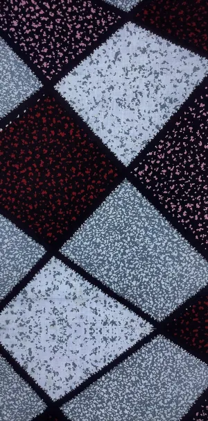 7012: 1970s Japanese Cotton Fabric, 47in. Piece(AraiHari)Abstract
