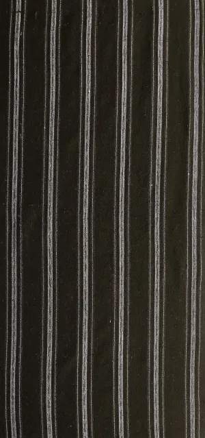 7417: 1930s-50s Japanese Striped Cotton Fabric, Piece 44in.(AraiHari)