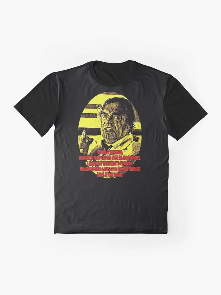 80s Classic Movie "Dr. Nikolas Van Helsing" Graphic T-Shirt