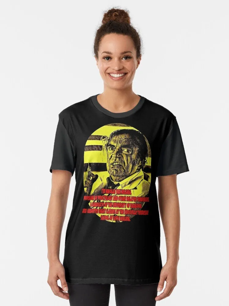 80s Classic Movie "Dr. Nikolas Van Helsing" Graphic T-Shirt
