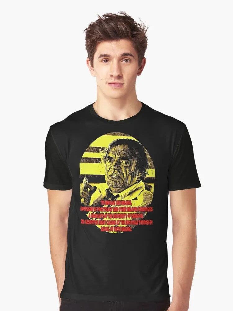 80s Classic Movie "Dr. Nikolas Van Helsing" Graphic T-Shirt