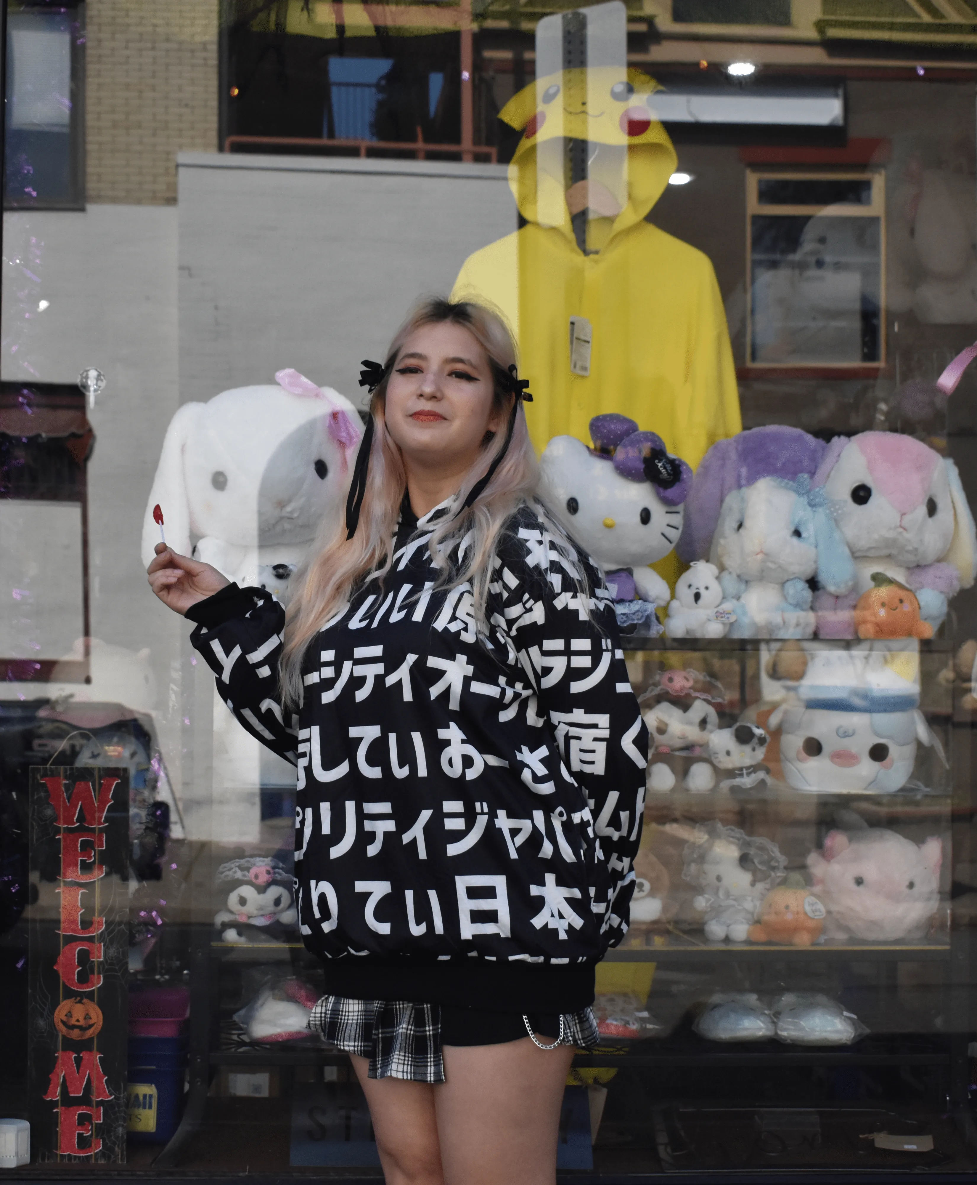 ACDC Rag Big Hoodie Katakana Hiragana
