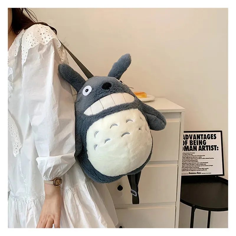 Adorable Totoro Plush Backpack - Perfect Kawaii Bag for Fans & Cosplay