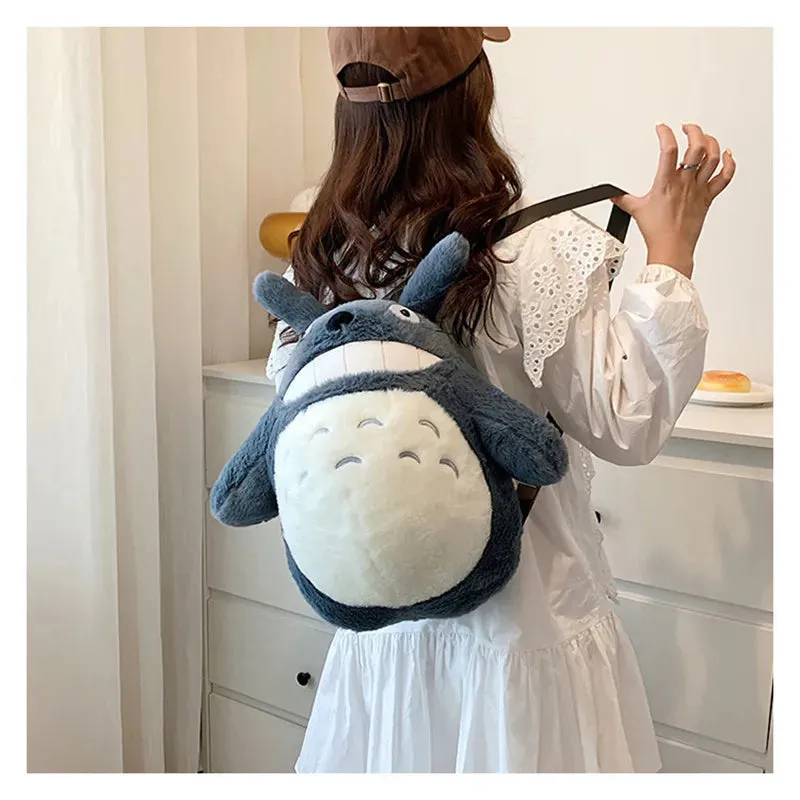 Adorable Totoro Plush Backpack - Perfect Kawaii Bag for Fans & Cosplay