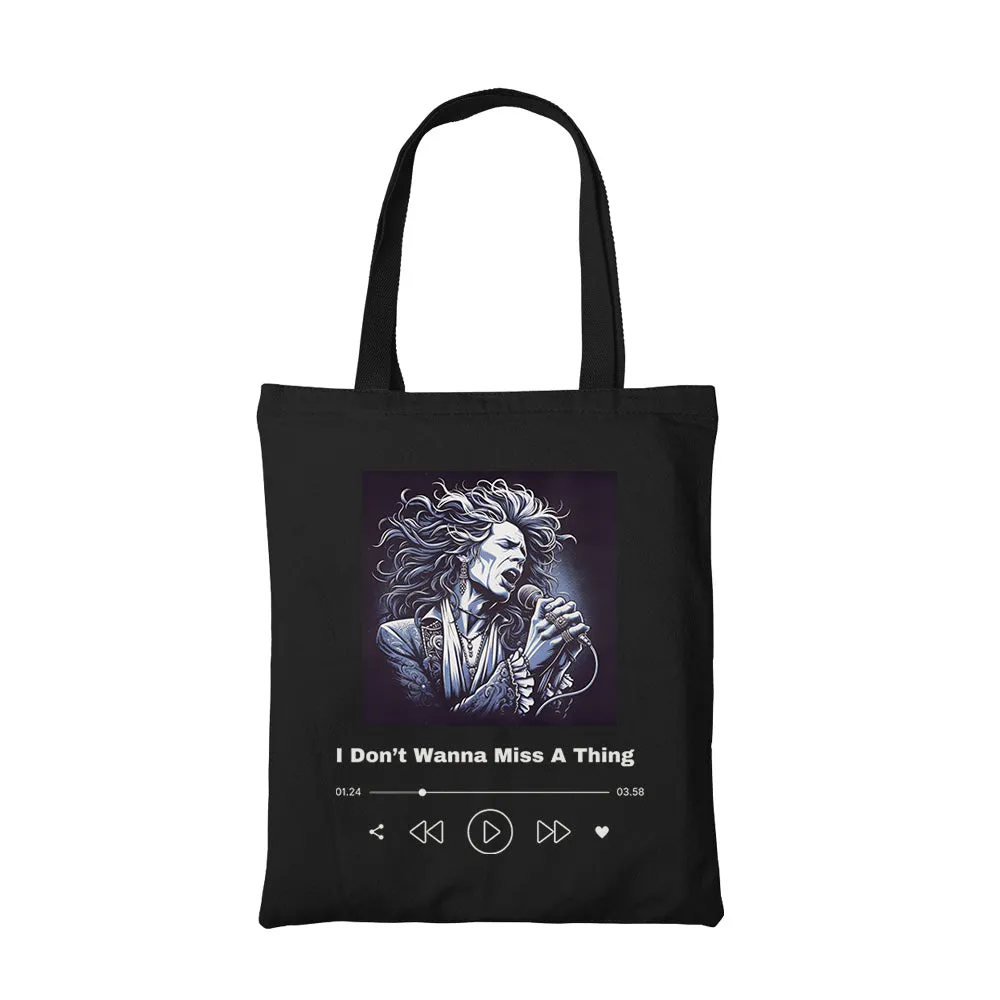 Aerosmith Tote Bag - Don't Wanna Miss A Thing