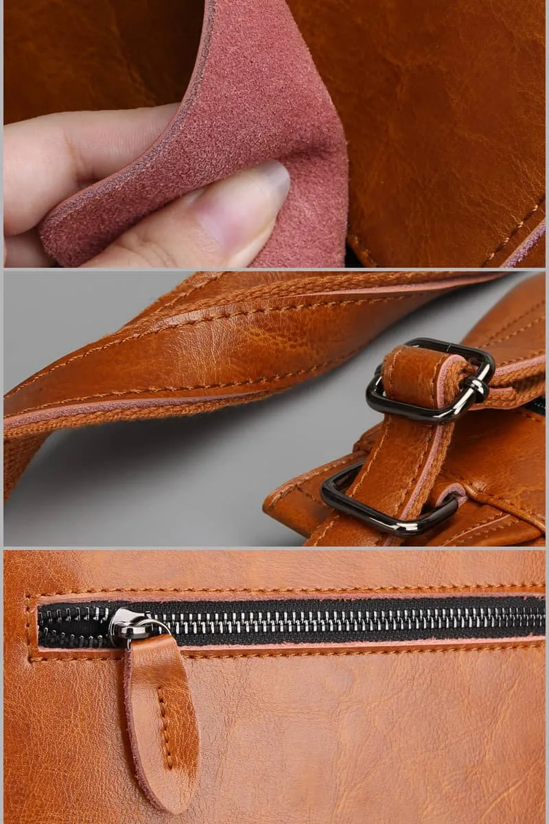 All-match PU backpack women's shoulder bag