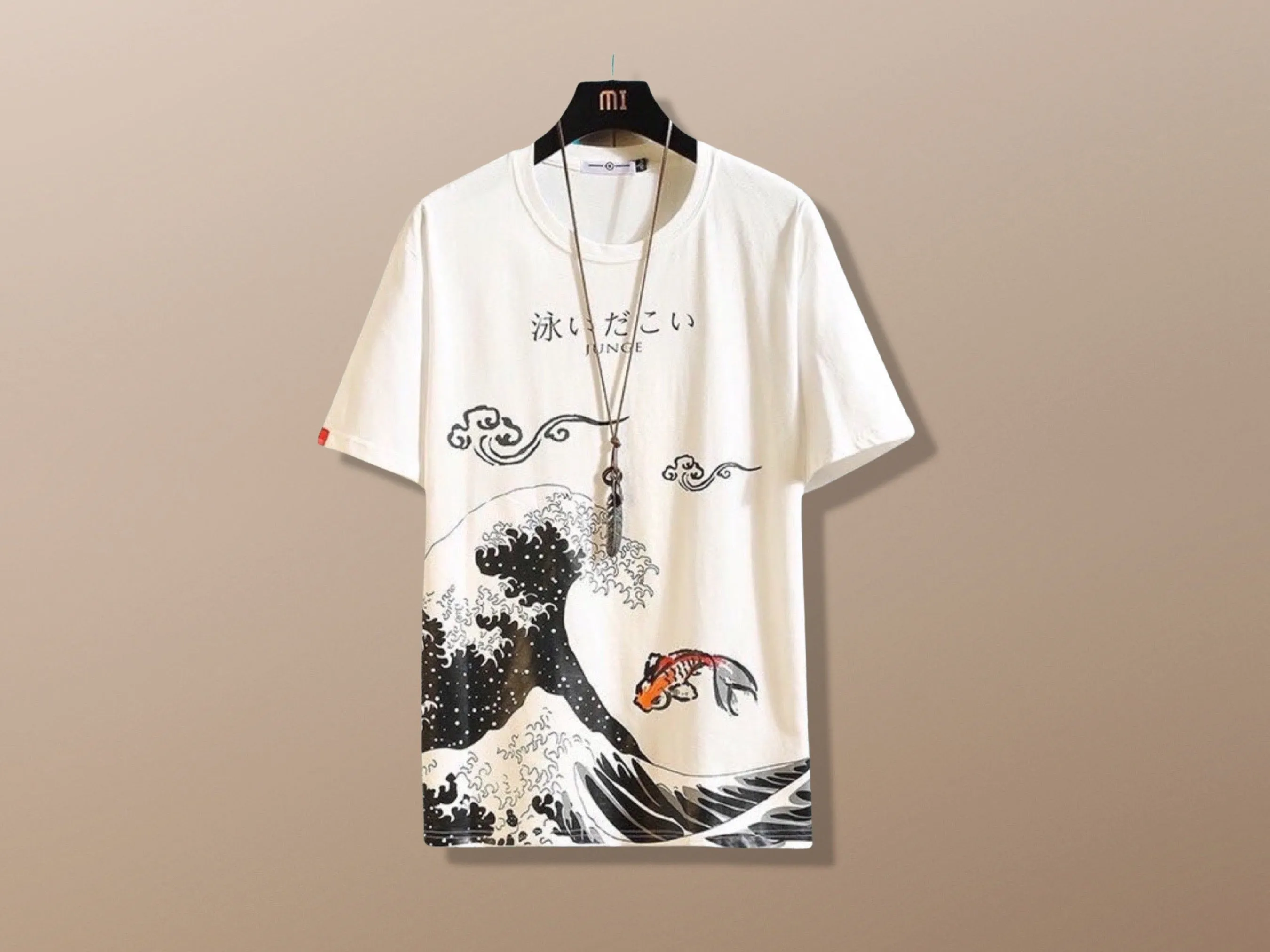 Anime Koi Fish Harajuku Japanese Streetwear T-Shirt