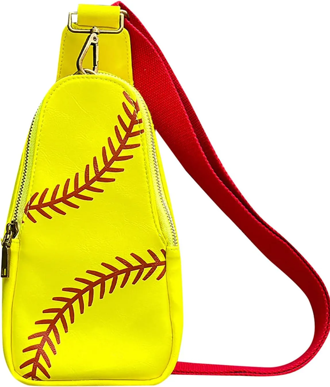 Anti Theft Crossbody Bag for Women Single Shoulder Bags with Adjustable Strap Womens Trendy Cute Bag(Yellow)