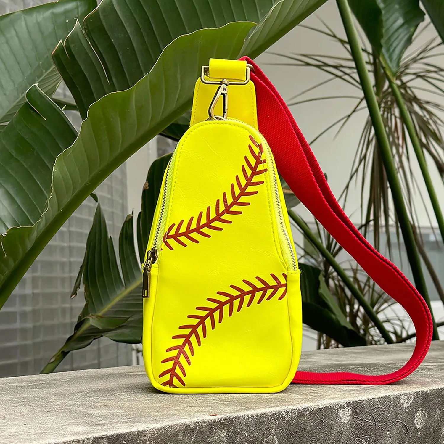 Anti Theft Crossbody Bag for Women Single Shoulder Bags with Adjustable Strap Womens Trendy Cute Bag(Yellow)