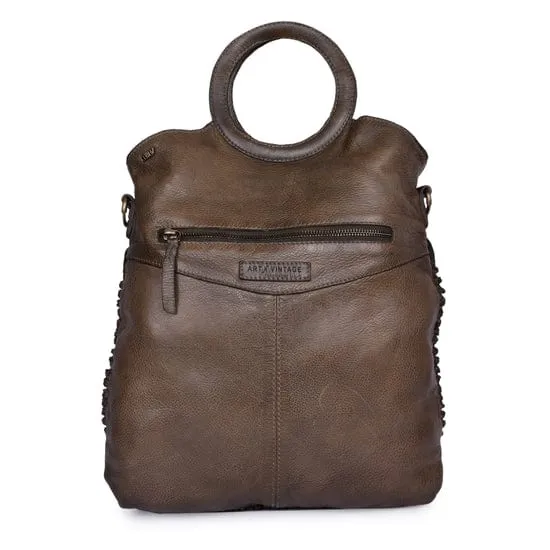 Art N Vintage Caro Ring Handle Tote Bag