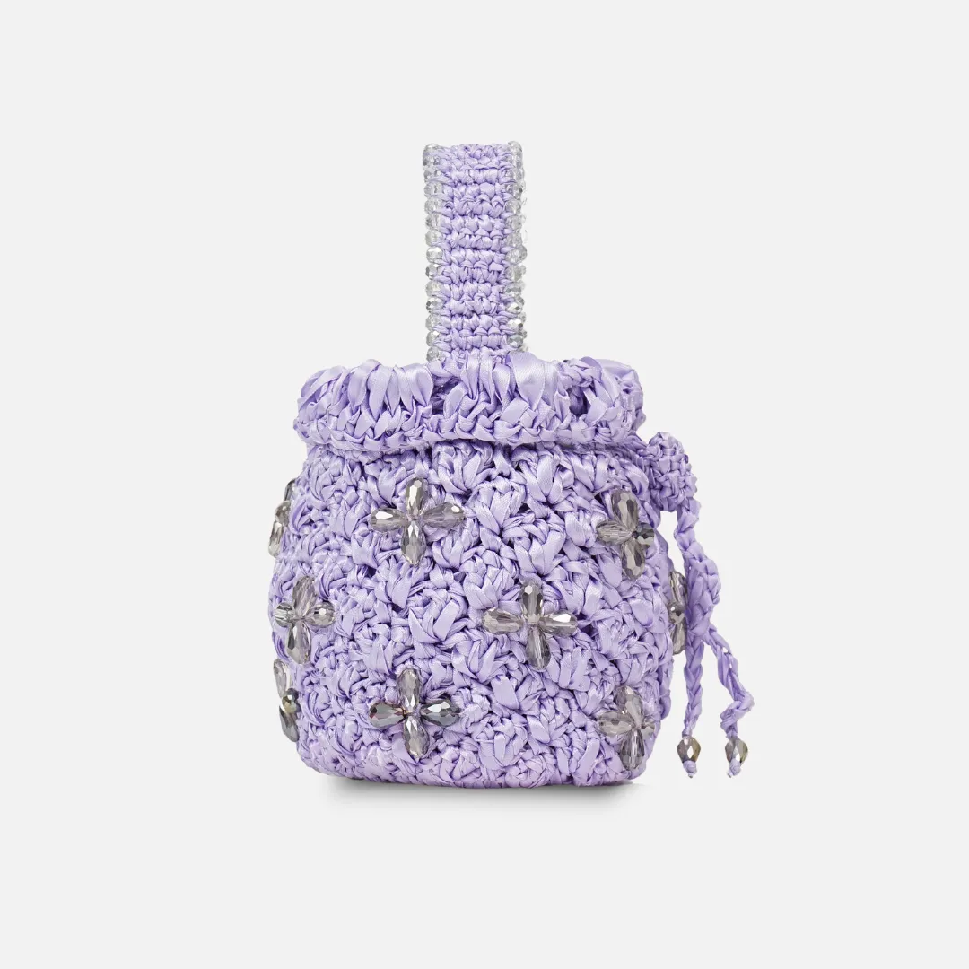 ASTRONOMI BUCKET BAG ~ SOFT LILIAC
