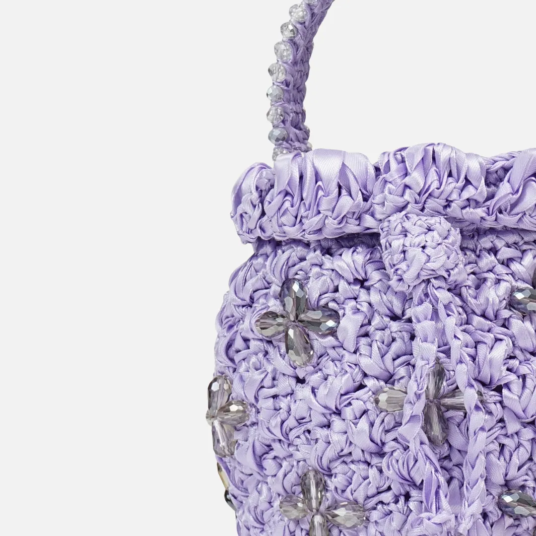 ASTRONOMI BUCKET BAG ~ SOFT LILIAC