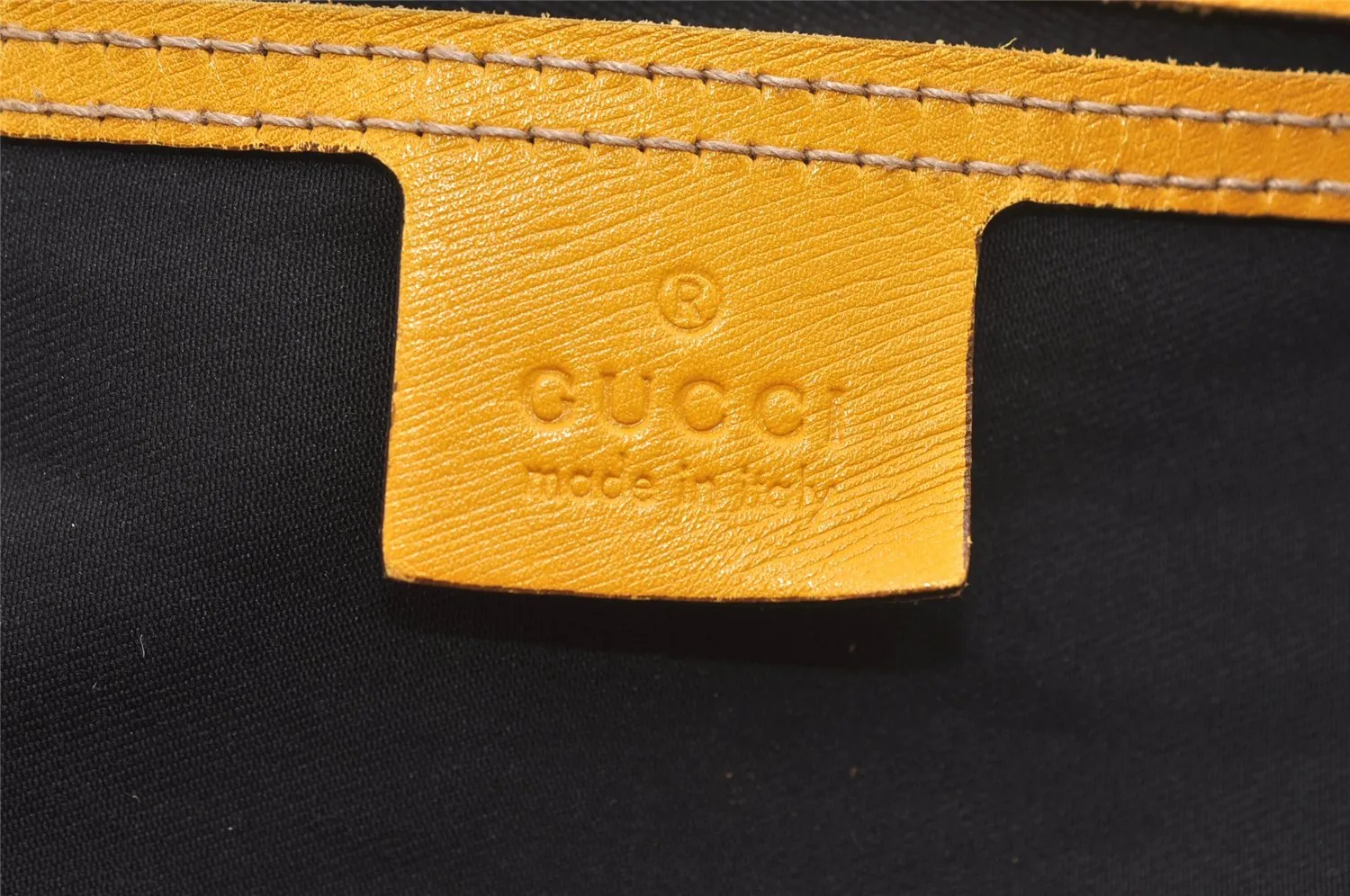 Authentic GUCCI Vintage Shoulder Tote Bag GG PVC Leather 197953 White 2767K