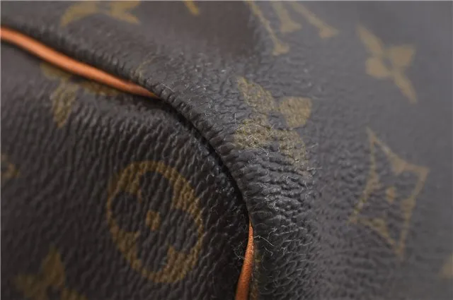 Authentic Louis Vuitton Monogram Keepall 45 Boston Bag M41428 LV 2194D