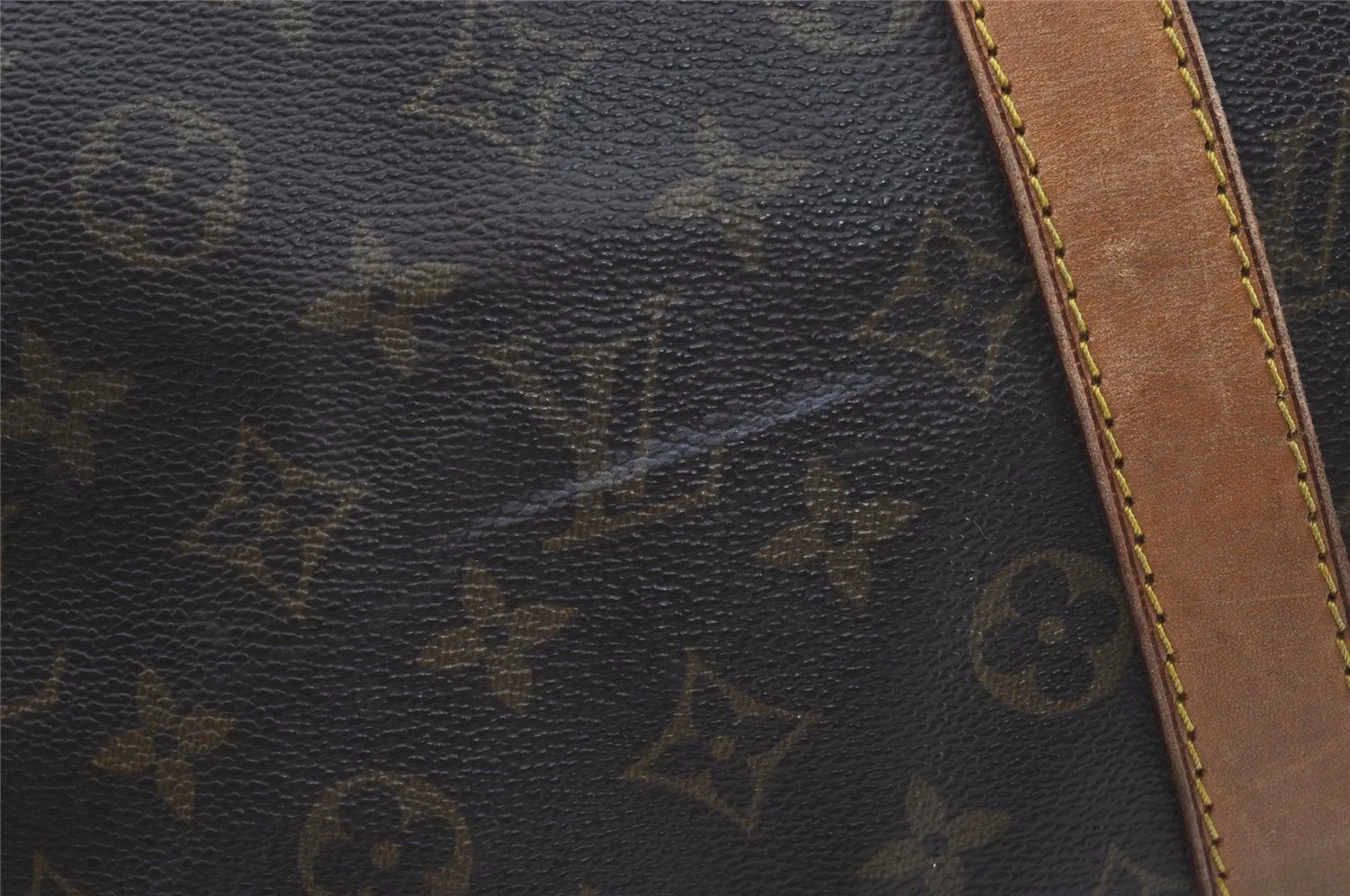 Authentic Louis Vuitton Monogram Keepall 45 Travel Boston Bag M41428 LV 1565I