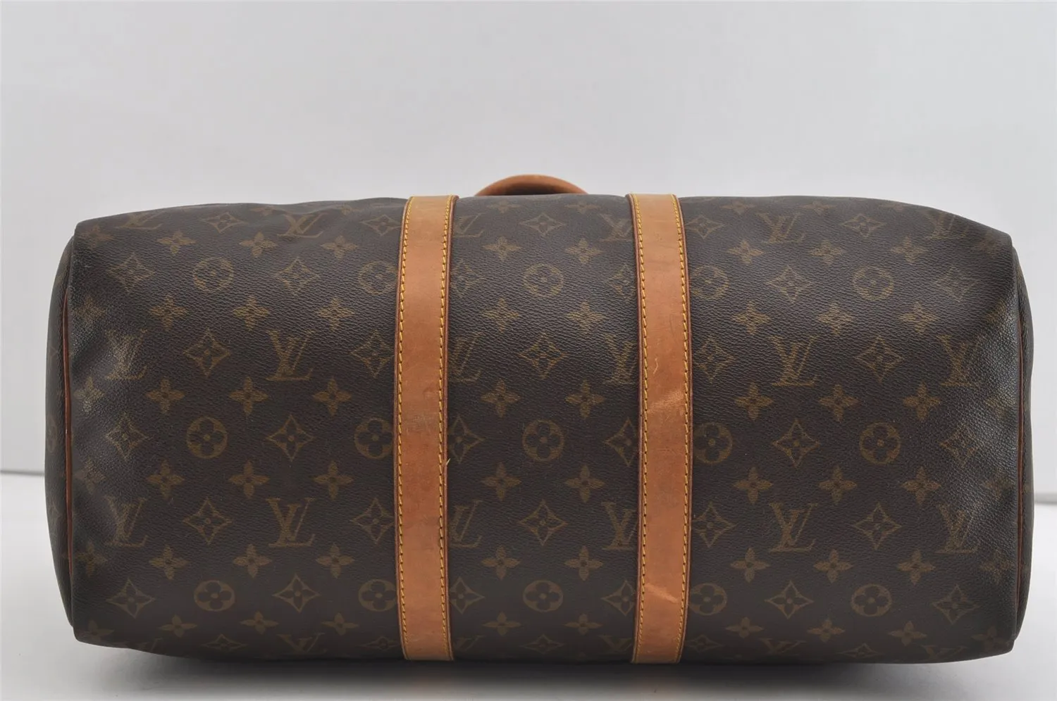 Authentic Louis Vuitton Monogram Keepall 45 Travel Boston Bag M41428 LV 1565I