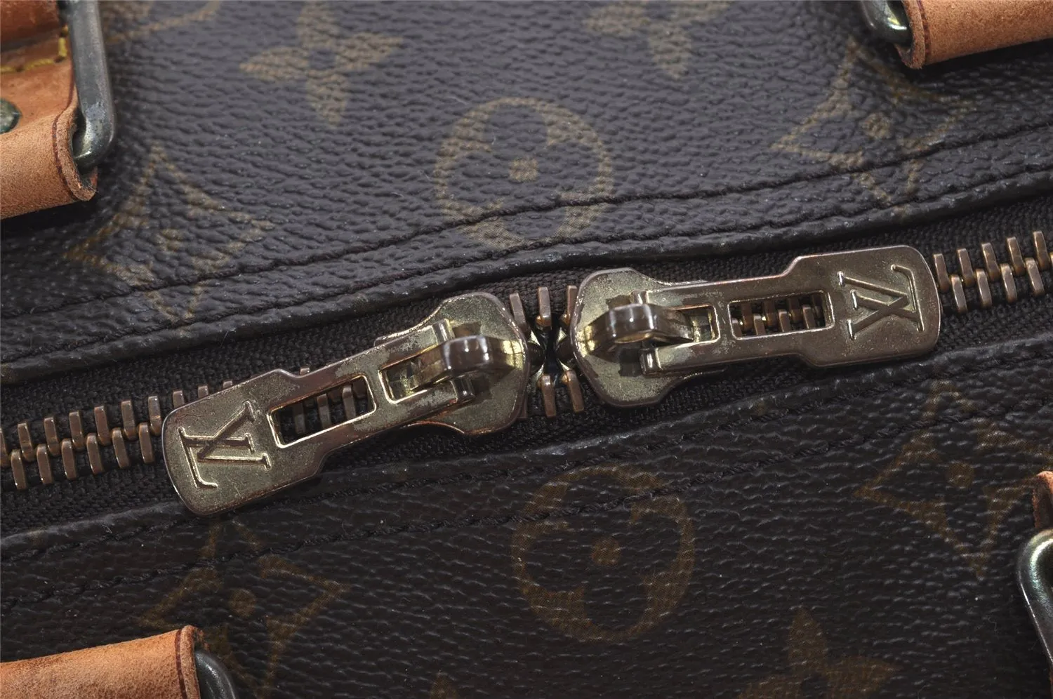 Authentic Louis Vuitton Monogram Keepall 45 Travel Boston Bag M41428 LV 1565I
