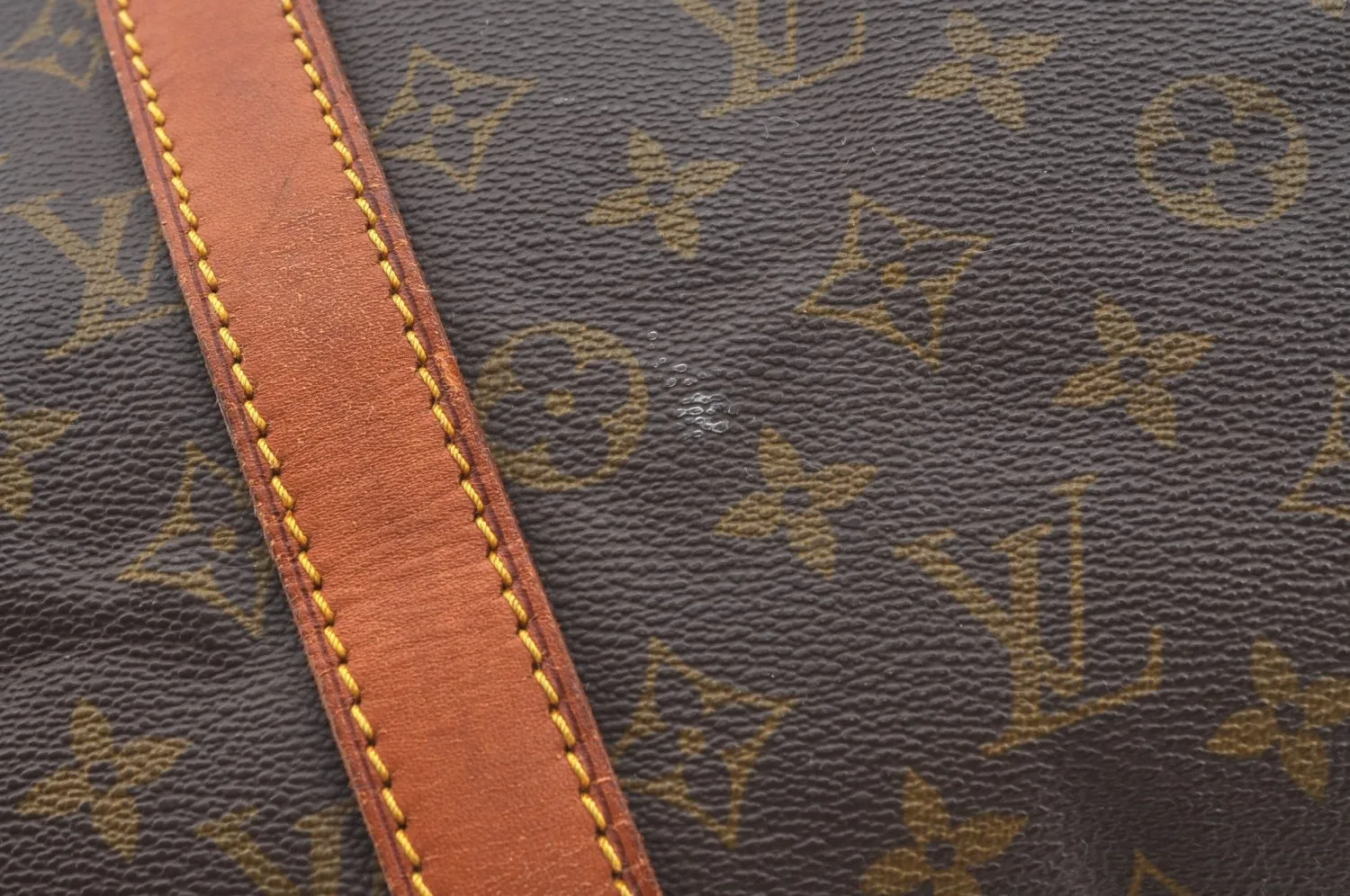 Authentic Louis Vuitton Monogram Keepall 45 Travel Boston Bag Old Model LV K5623