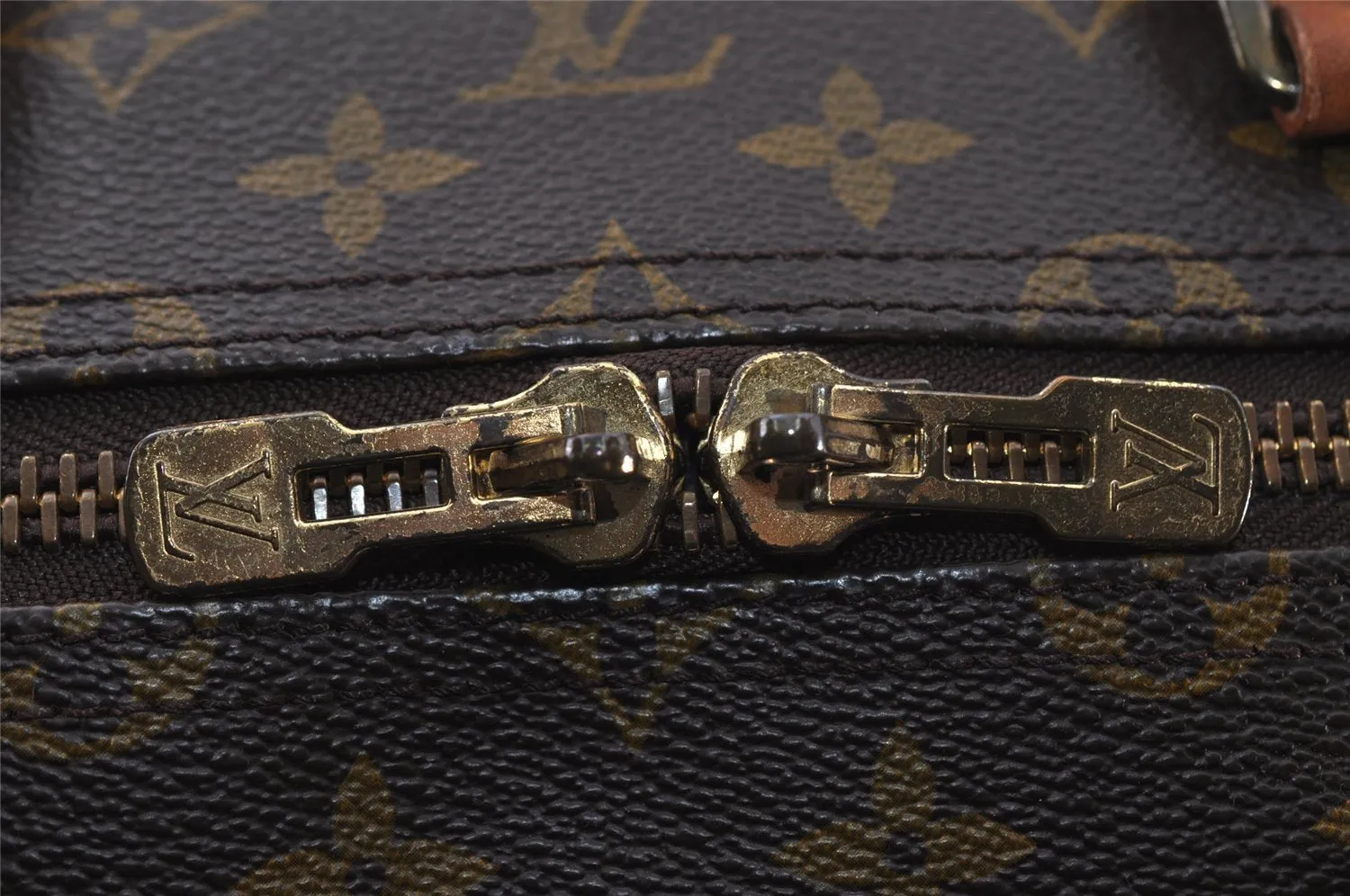 Authentic Louis Vuitton Monogram Keepall 55 Travel Boston Bag M41424 LV 3164I