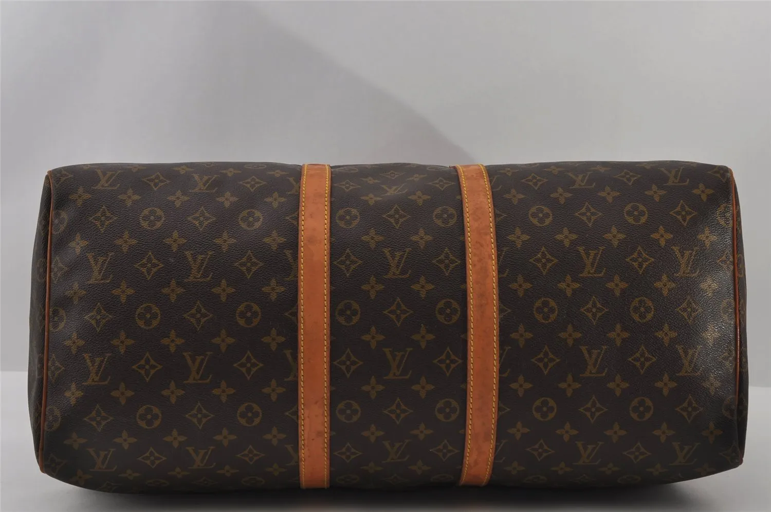 Authentic Louis Vuitton Monogram Keepall 55 Travel Boston Bag M41424 LV 3164I