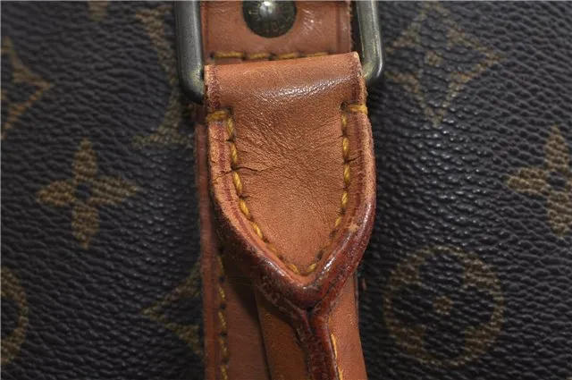 Authentic Louis Vuitton Monogram Keepall 55 Travel Boston Bag M41424 LV K4582