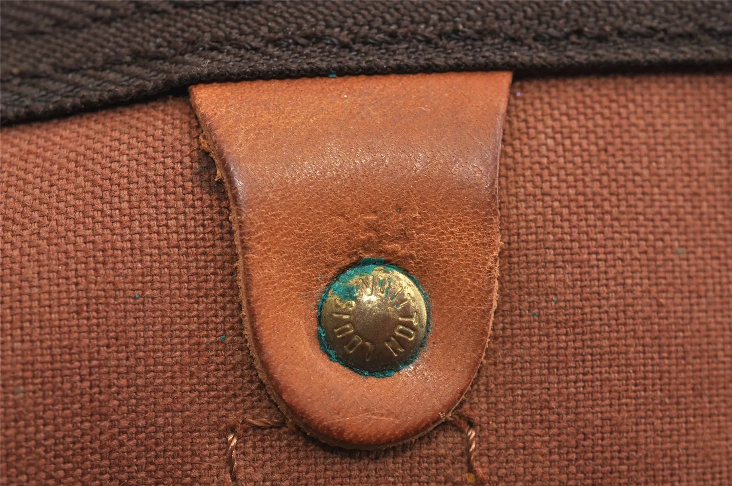 Authentic Louis Vuitton Monogram Keepall 55 Travel Boston Bag M41424 LV K4582