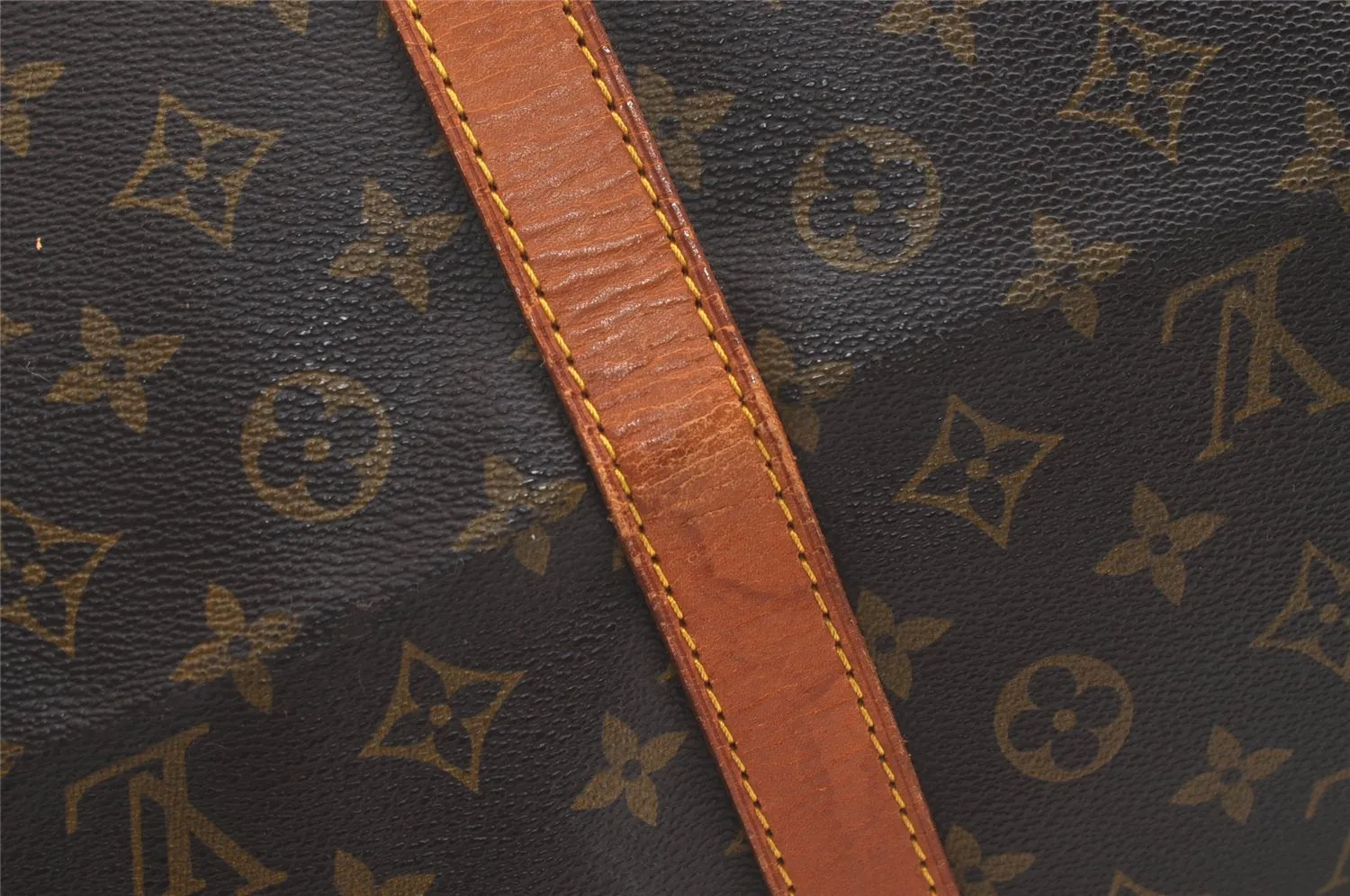 Authentic Louis Vuitton Monogram Keepall 60 Travel Boston Bag M41422 LV 5012K