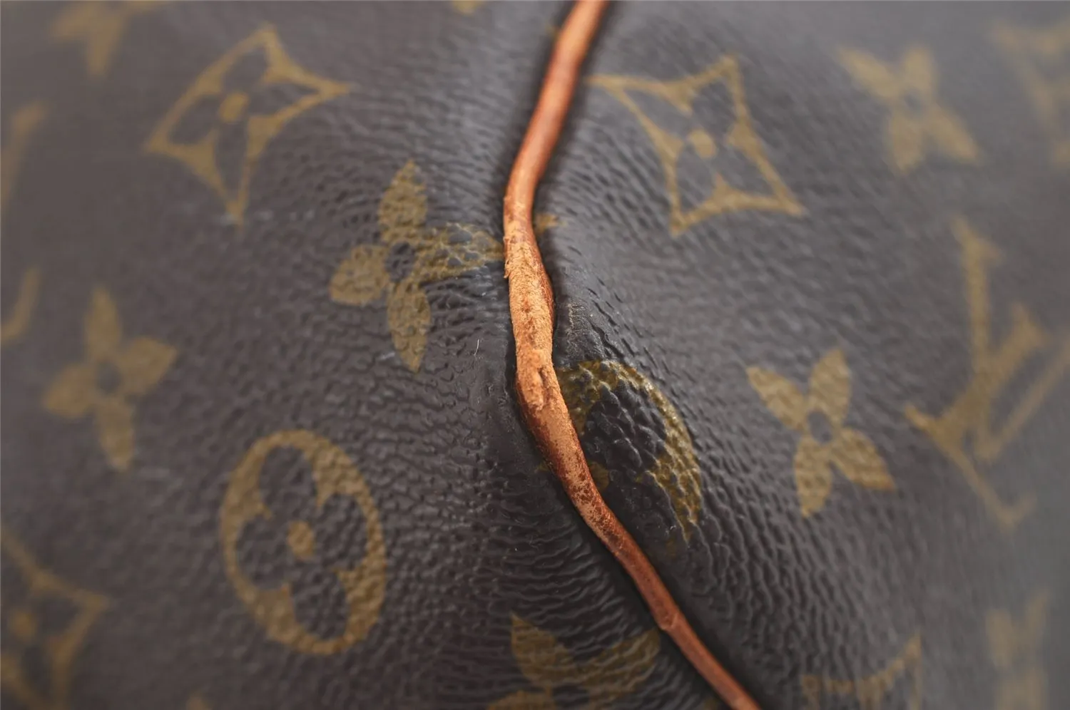 Authentic Louis Vuitton Monogram Keepall 60 Travel Boston Bag M41422 LV 5012K