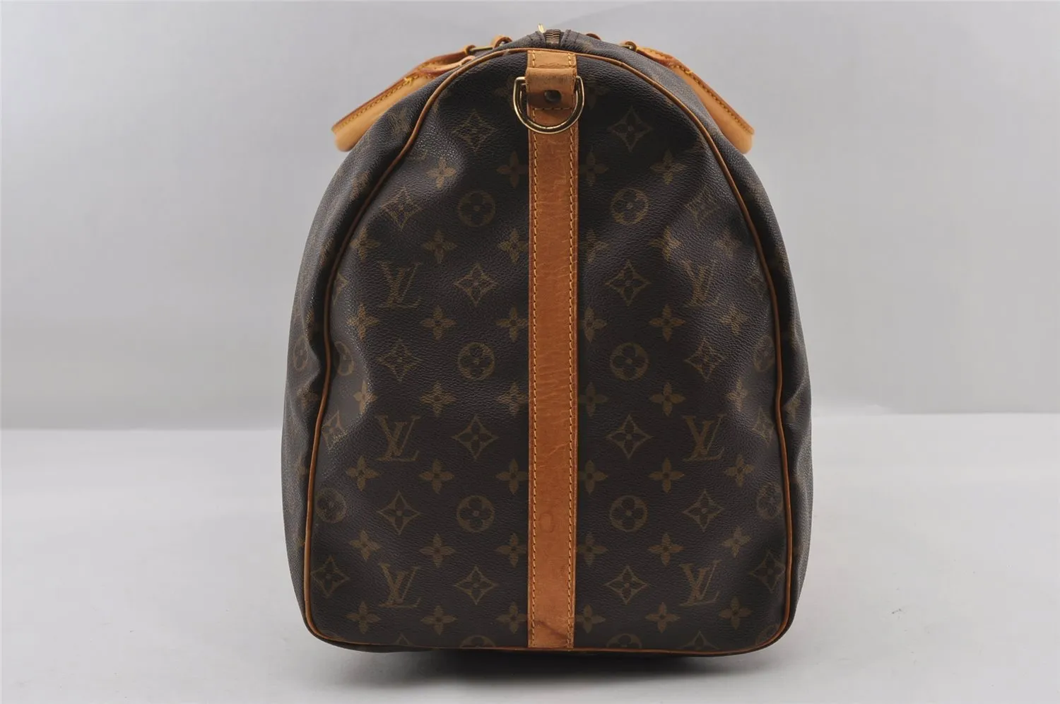 Authentic Louis Vuitton Monogram Keepall Bandouliere 60 M41412 Boston Bag 7096I