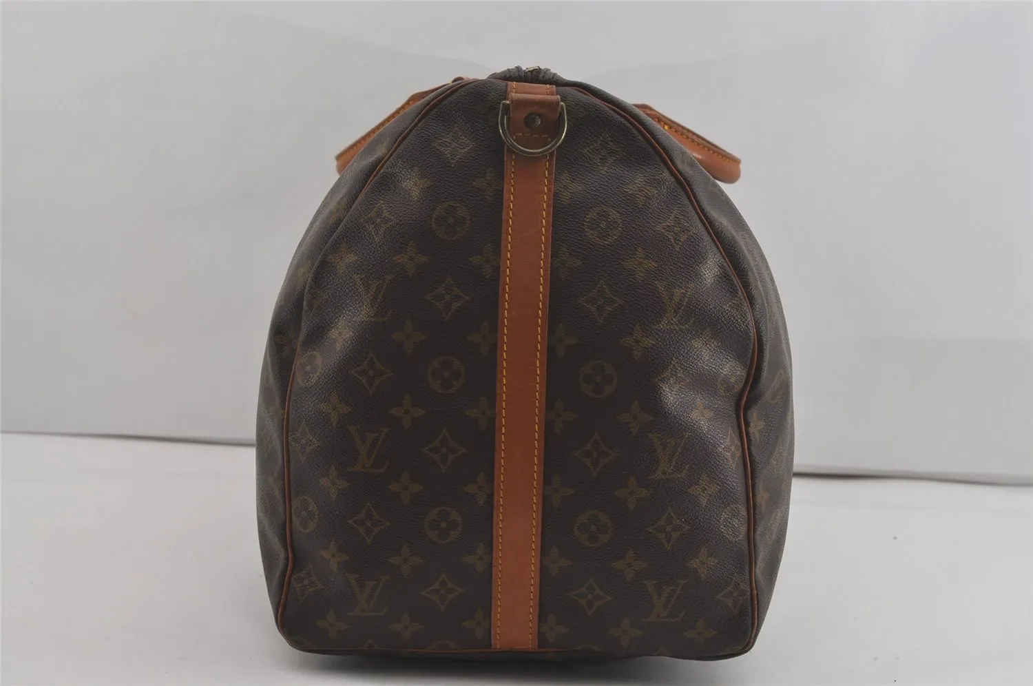 Authentic Louis Vuitton Monogram Keepall Bandouliere 60 M41412 Boston Bag 7737I